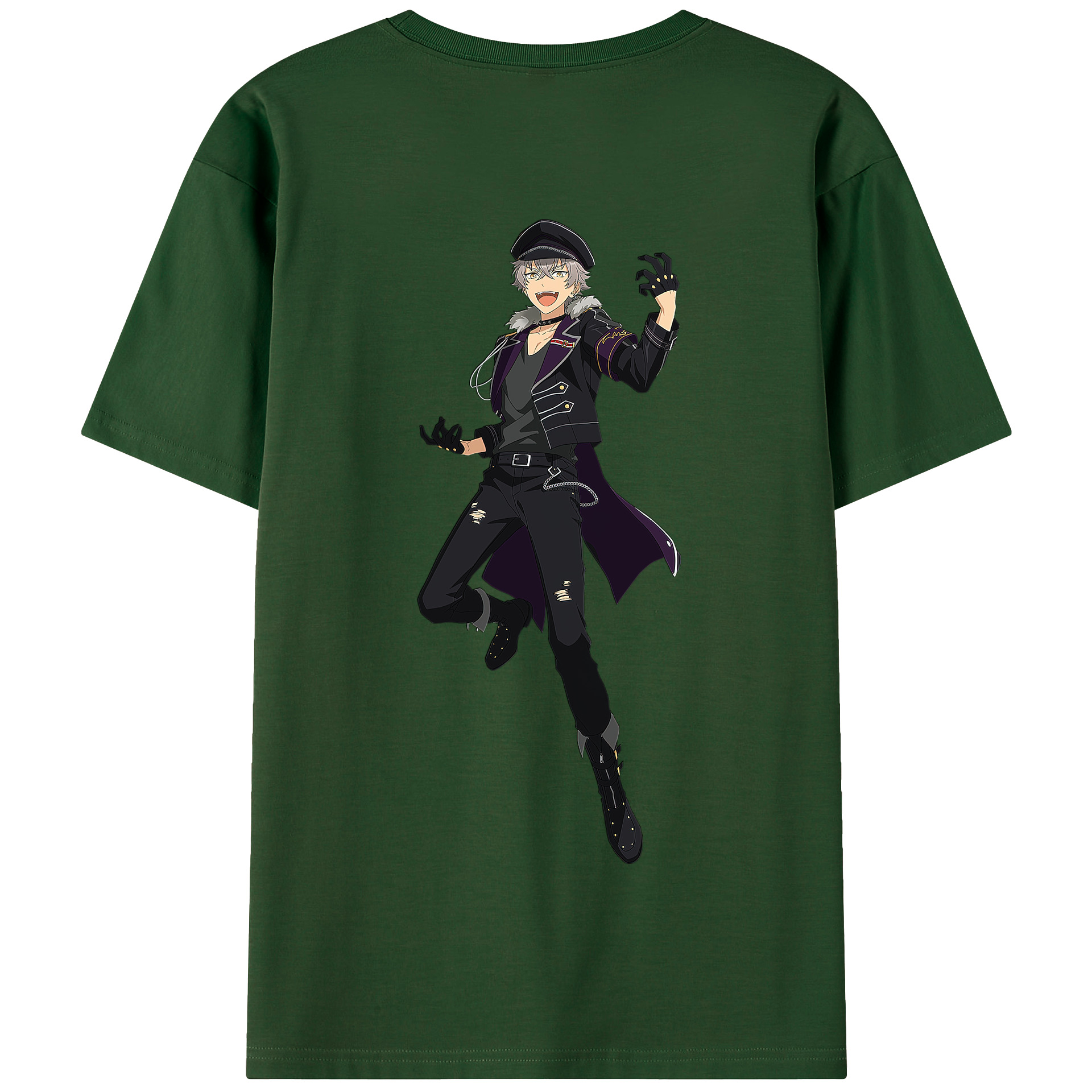 （画像用） あんさんぶるスターズ! Ensemble Stars 綿100％半袖Tシャツ（背面プリント）
